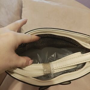 White purse